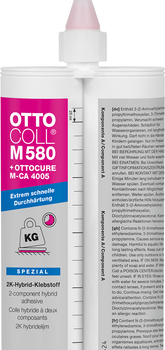OTTOCOLL® M 580 + M-CA 4005 A+B C5195 Hellgrau 2X310ml